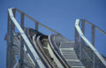 rollercoaster steel track Vintage A4 Photo Print