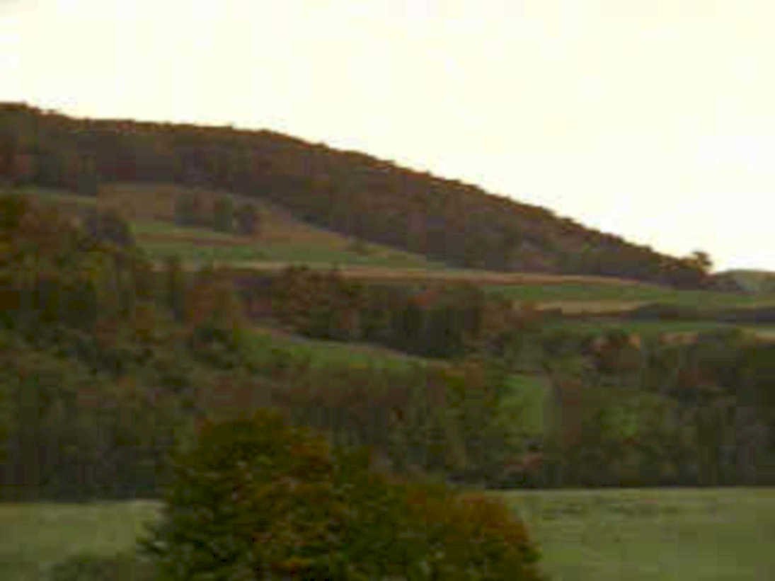 rolling hills autumn 11980s 1990s A4 Photo Print