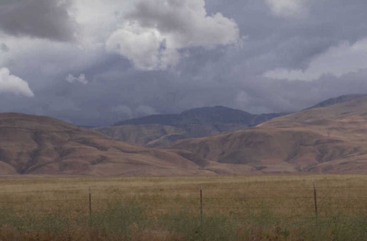 rolling hills mountains 1980s 1990s A4 Photo Print