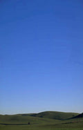 rolling hills sky 1980s 1990s A4 Photo Print