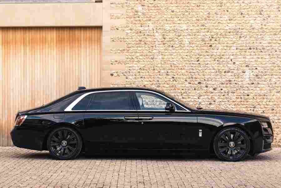 rolls royce ghost 2020 6918 18 Car A4 Photo Print