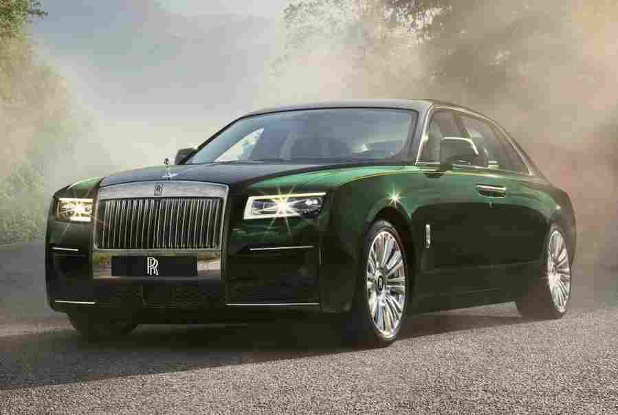 rolls royce ghost 2020 6918 20 Car A4 Photo Print