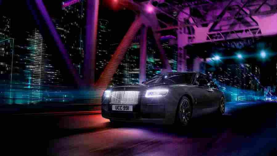 rolls royce ghost 2020 6918 44 Car A4 Photo Print