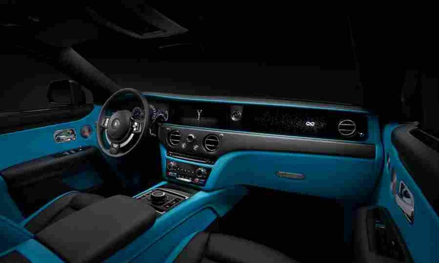 rolls royce ghost 2020 6918 71 Car A4 Photo Print