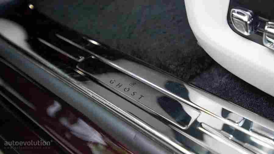 rolls royce ghost extented 21 Car A4 Photo Print