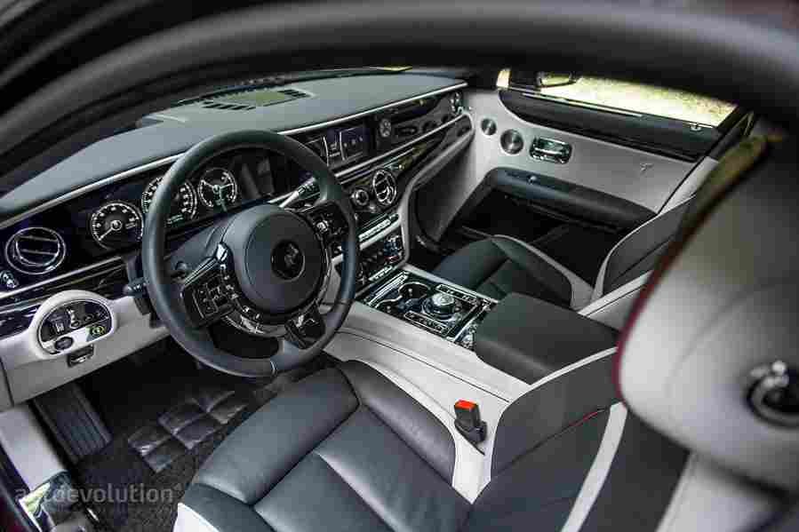 rolls royce ghost extented 25 Car A4 Photo Print