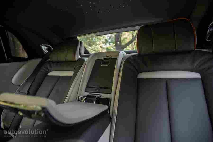 rolls royce ghost extented 34 Car A4 Photo Print