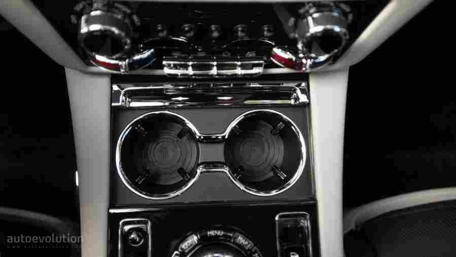 rolls royce ghost extented 4 Car A4 Photo Print