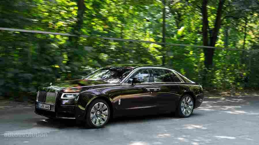 rolls royce ghost extented 64 Car A4 Photo Print