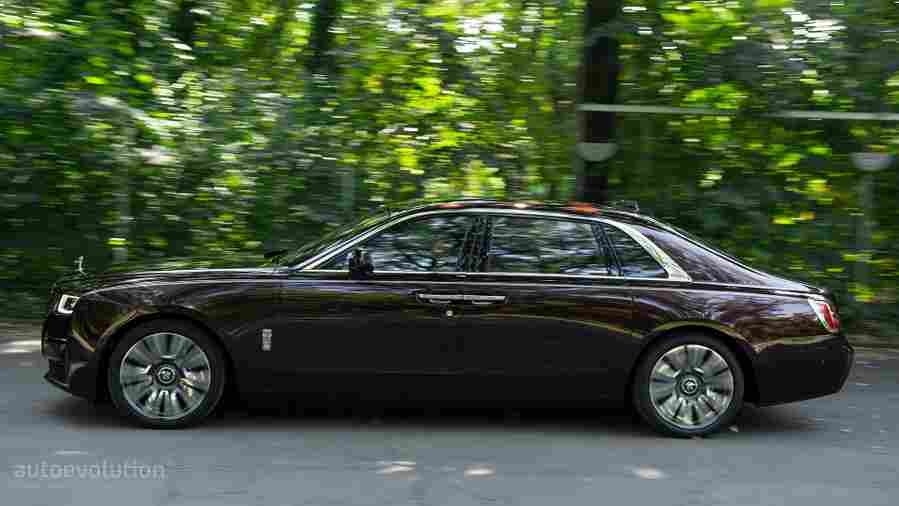rolls royce ghost extented 65 Car A4 Photo Print