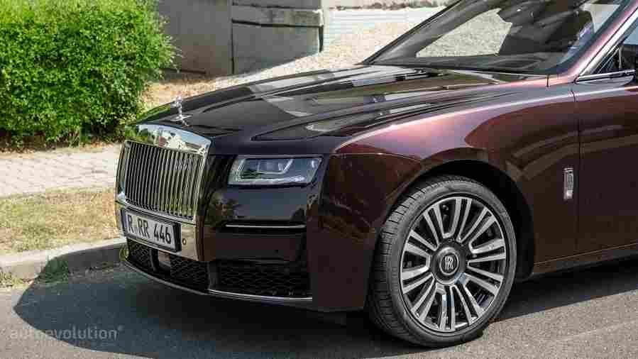 rolls royce ghost extented 76 Car A4 Photo Print