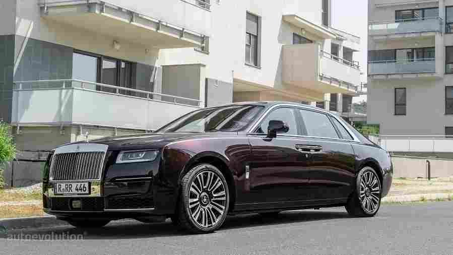 rolls royce ghost extented 77 Car A4 Photo Print