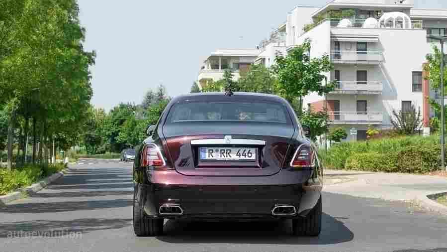 rolls royce ghost extented 80 Car A4 Photo Print