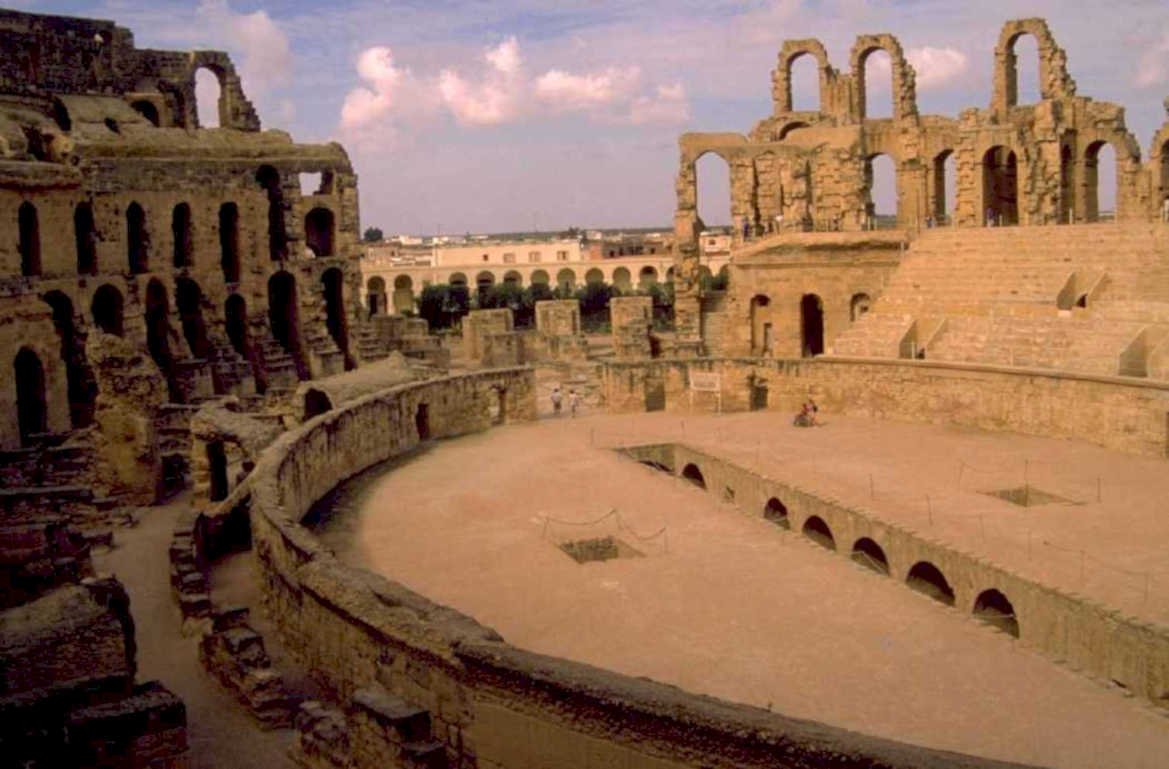 roman amphitheater arles 1980s 1990s A4 Photo Print
