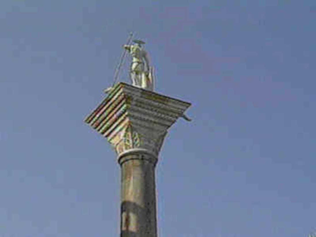 roman column justice1980s 1990s A4 Photo Print