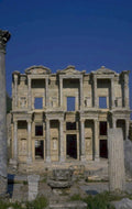 roman library celsus 1980s 1990s A4 Photo Print