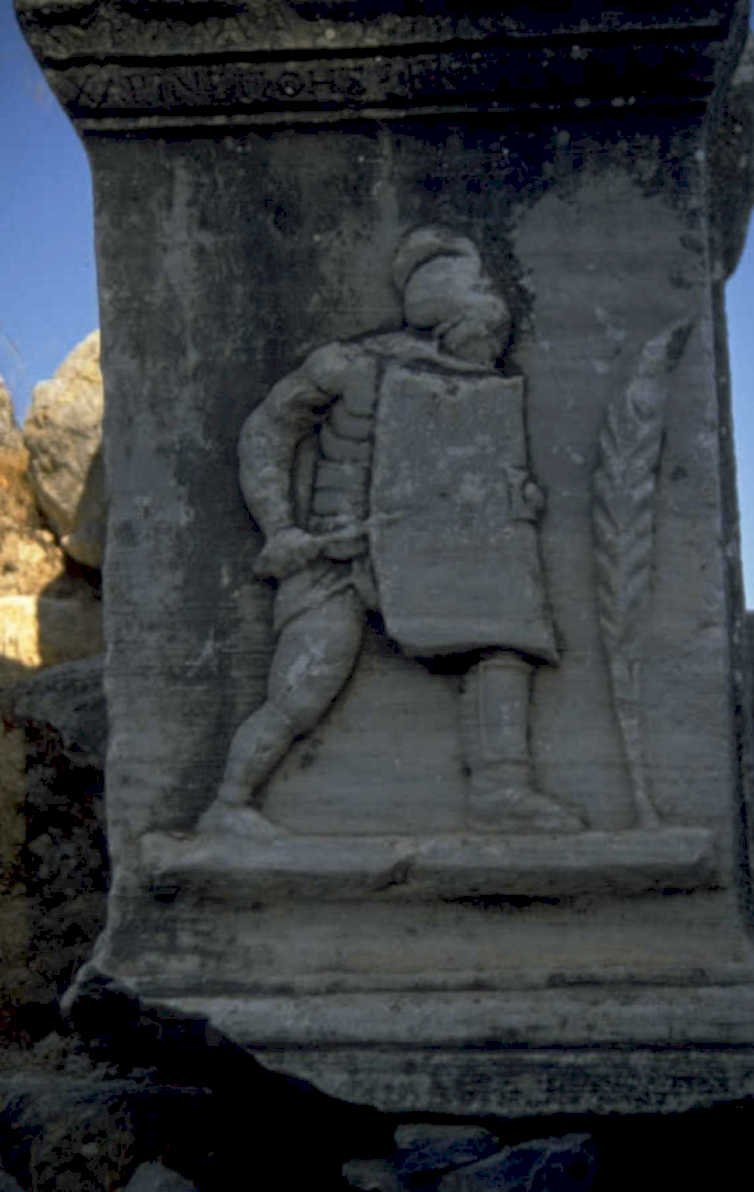 roman soldier column 1980s 1990s A4 Photo Print