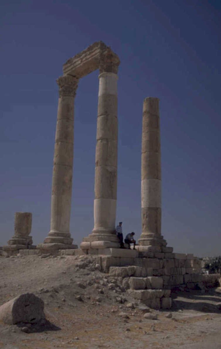 roman temple jerash 1 1980s 1990s A4 Photo Print