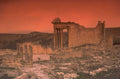 roman temple ruins 1980s 1990s A4 Photo Print
