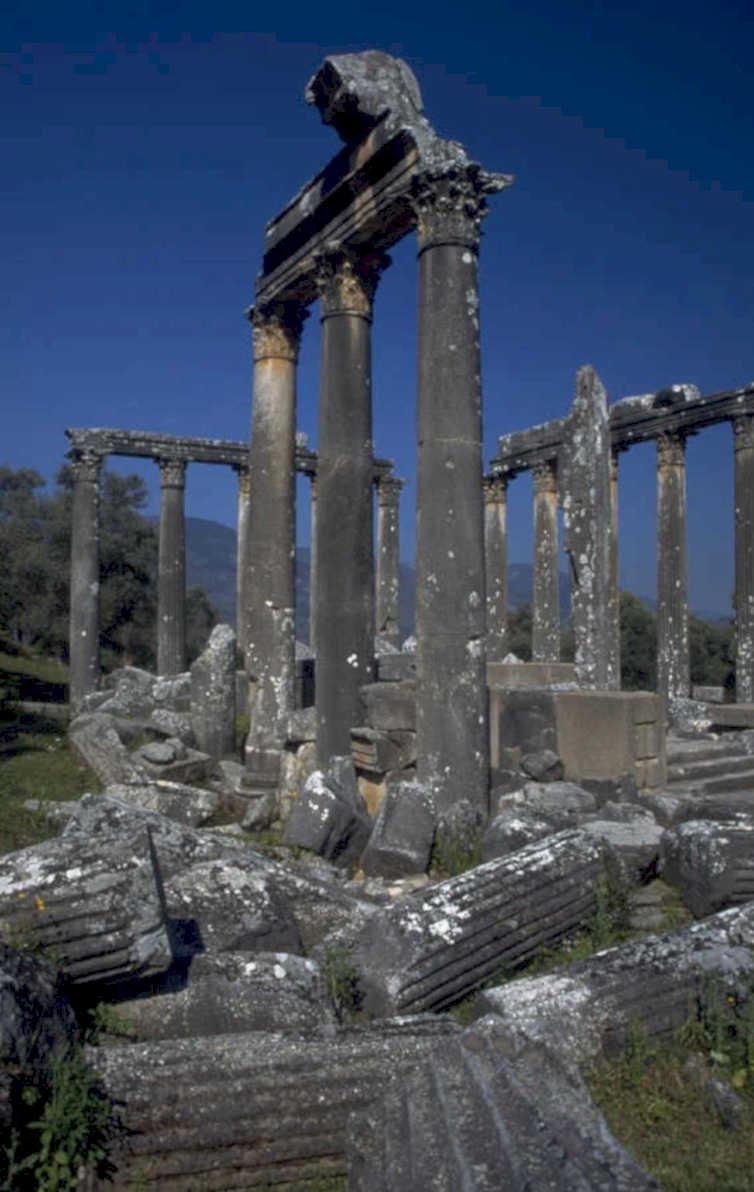 roman temple ruins 2 1980s 1990s A4 Photo Print 42