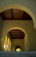 romanesque archway 2003 1980s 1990s A4 Photo Print