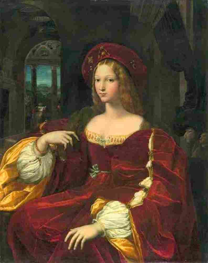 romano portrait of dona isabel de requesens Art A4 Photo Print