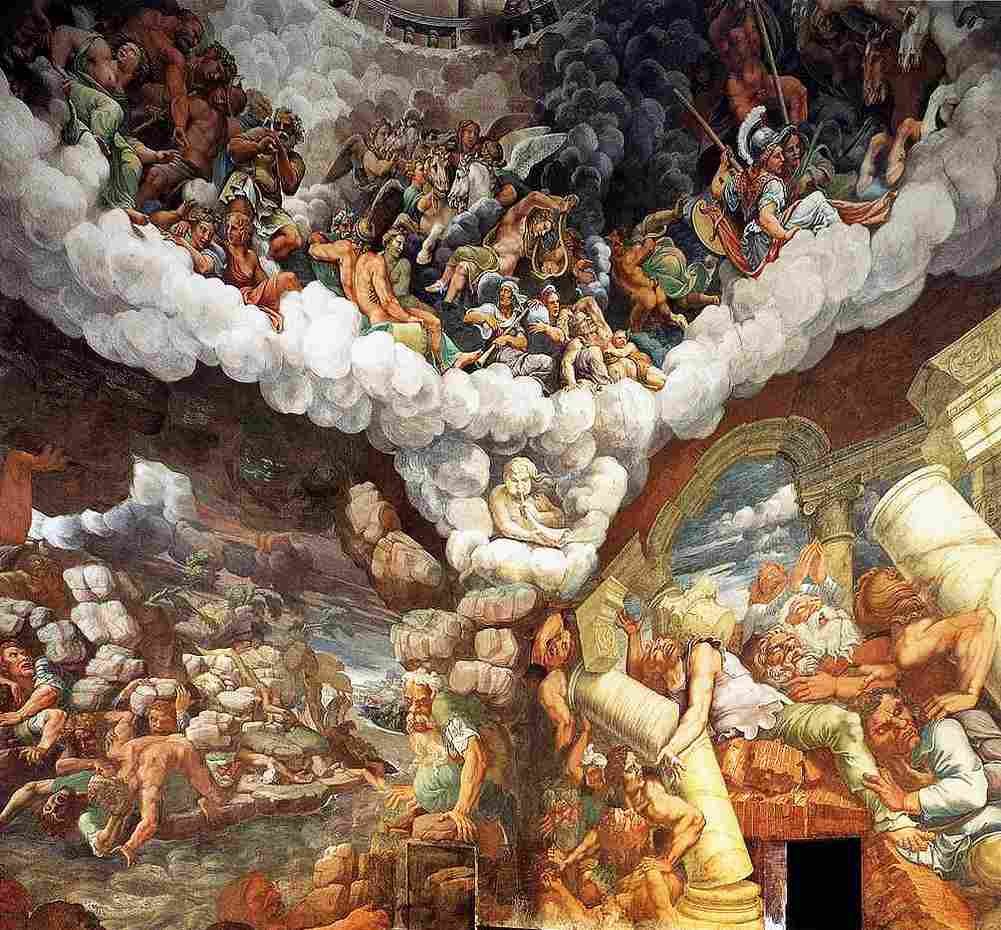 romano the fall of the giants Art A4 Photo Print