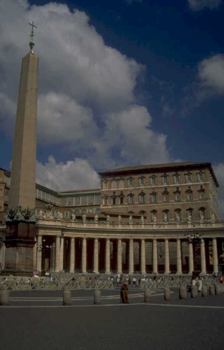 rome basilica obelisk 2 1980s 1990s A4 Photo Print
