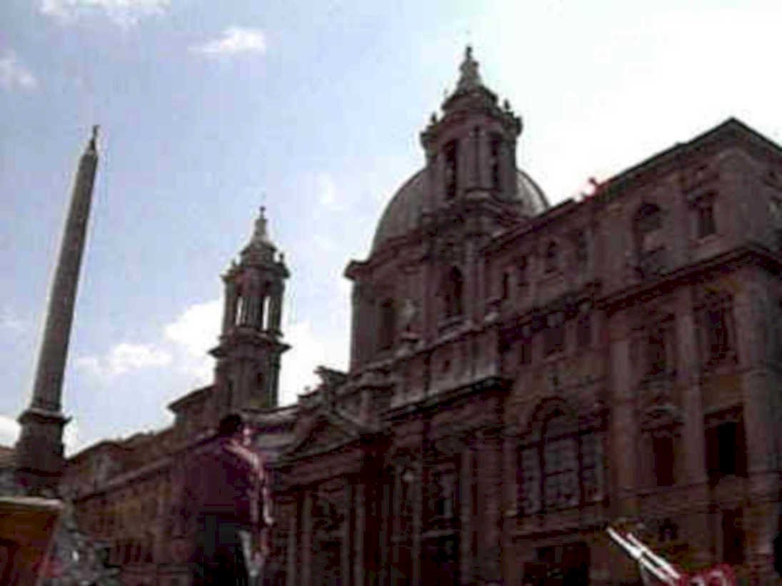 rome basilica obelisk1980s 1990s A4 Photo Print