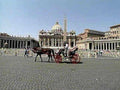 rome carriage piazza1980s 1990s A4 Photo Print