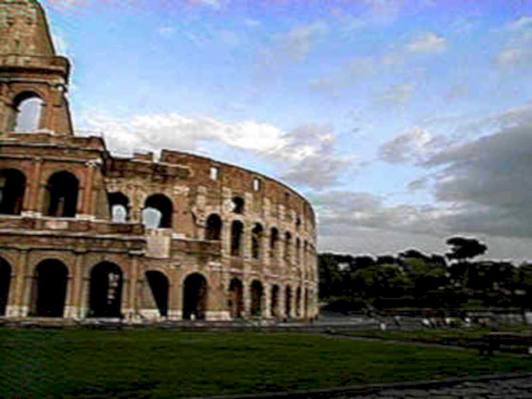 rome colosseum dusk1980s 1990s A4 Photo Print