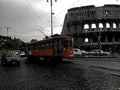 rome colosseum tram1980s 1990s A4 Photo Print