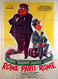 rome paris rome Advert A4 Photo Print