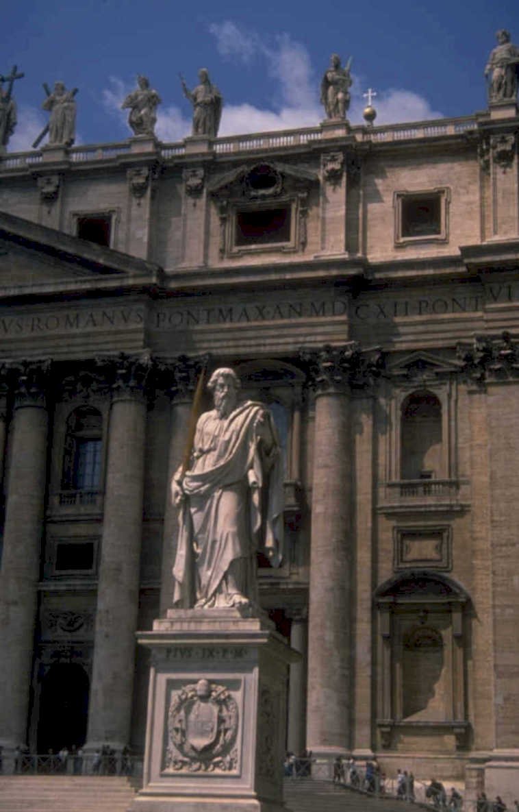 rome st peter 1 1980s 1990s A4 Photo Print
