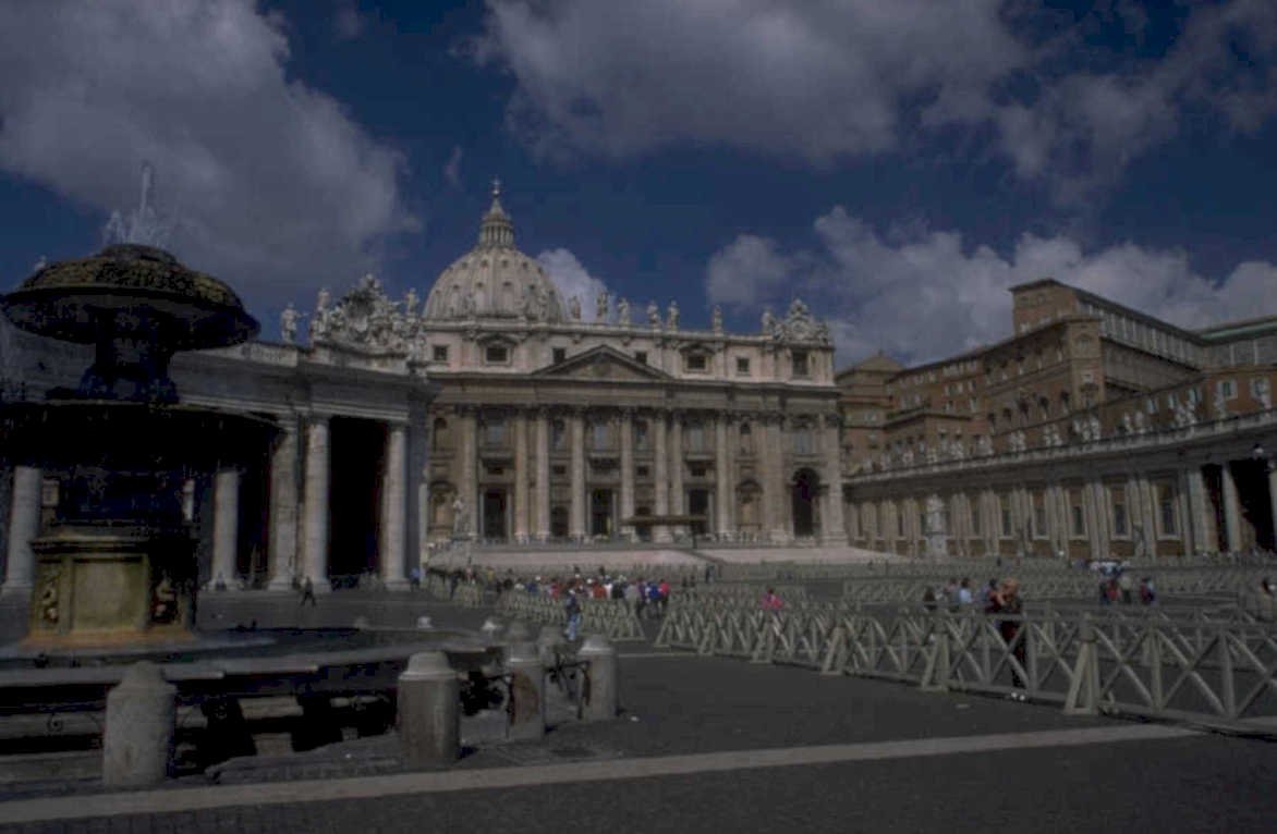 rome st peters 3 1980s 1990s A4 Photo Print