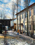 romer edward spring in vilnius Art A4 Photo Print
