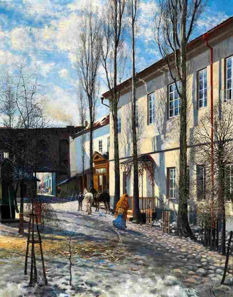romer edward spring in vilnius Art A4 Photo Print