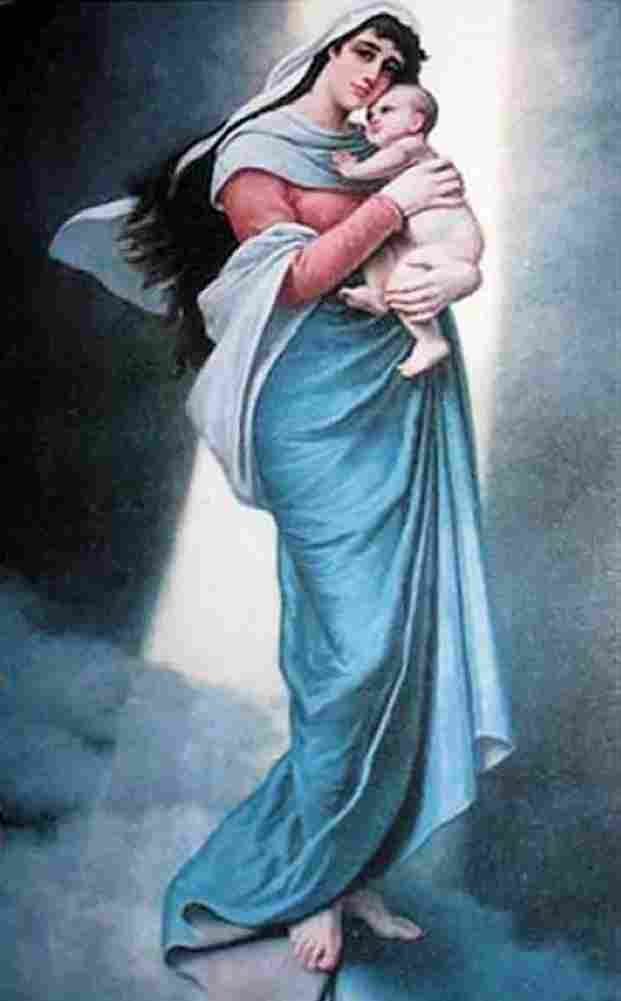 romer madonna Art A4 Photo Print
