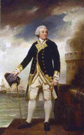 romney george admiral sir francis geary Art A4 Photo Print