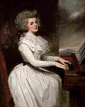romney george charlotte mrs thomas raikes Art A4 Photo Print