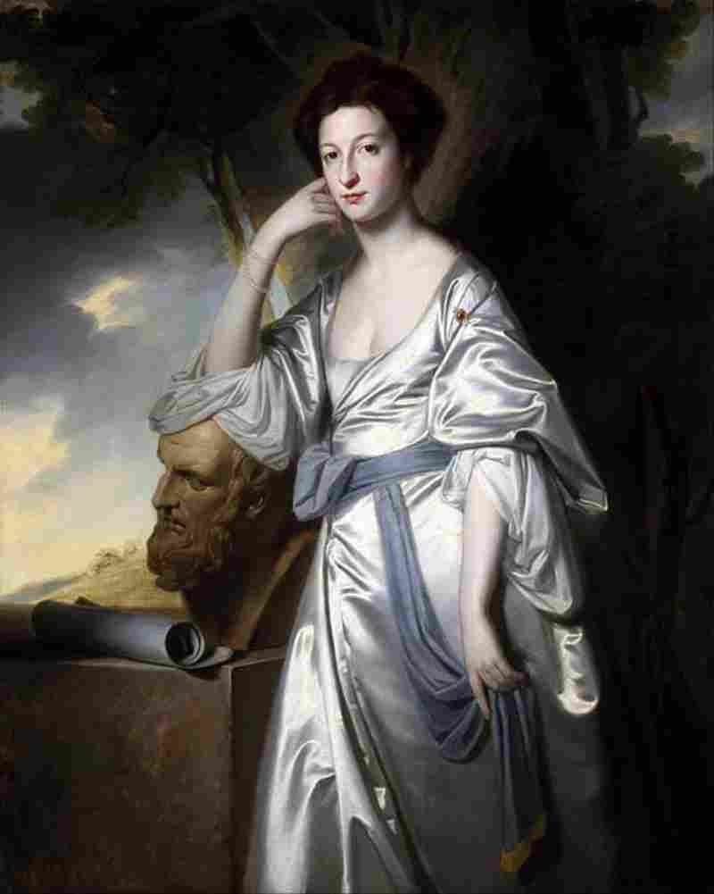 romney george elizabeth lady blunt Art A4 Photo Print