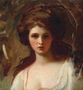 romney george lady hamilton as circe Art A4 Photo Print