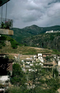 ronda mountain view Vintage A4 Photo Print