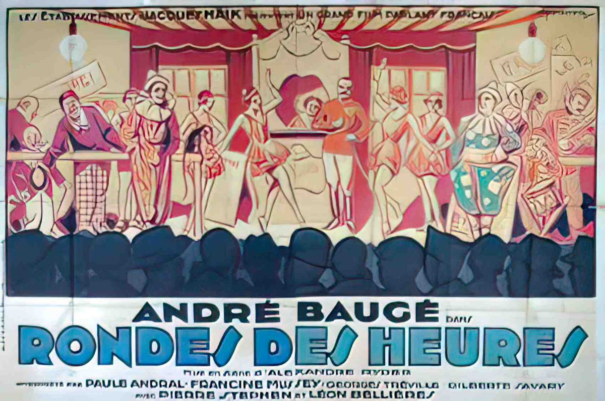 ronde des heures la 2P Advert A4 Photo Print
