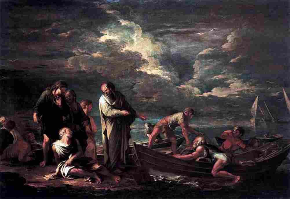 ros Pythagoras and the Fisherman Art A4 Photo Print