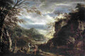 ros River Landscape with Apollo and the Cumean Sibyl Art A4 Photo Print