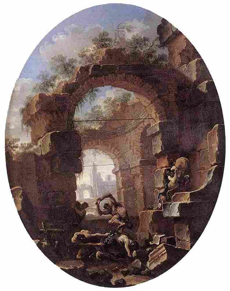 ros anchorites tempted by demons Art A4 Photo Print