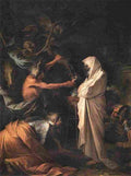 ros shade of samuel appears to saul Art A4 Photo Print