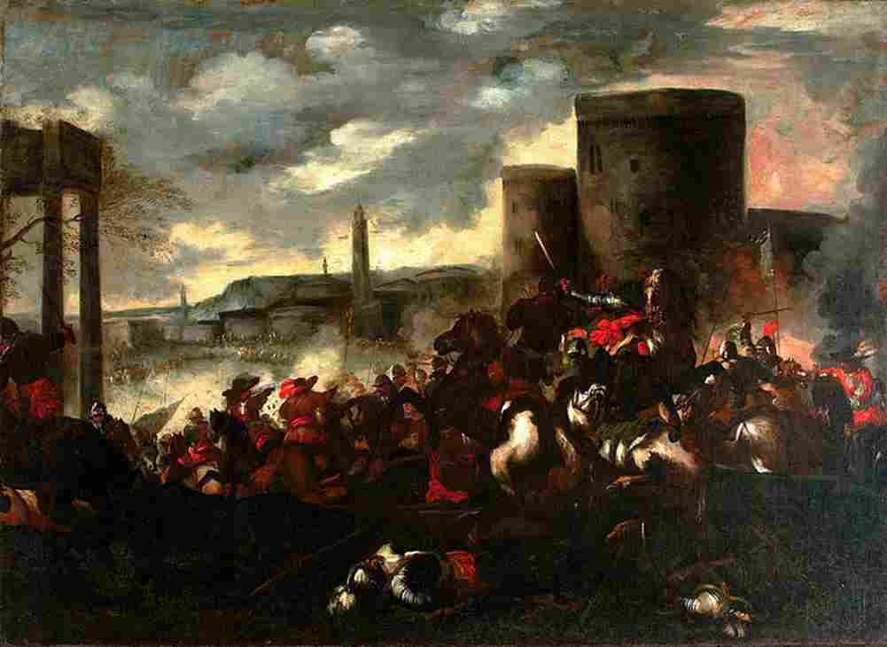 rosa ancient battle Art A4 Photo Print