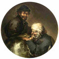 rosa heraclitus and democritus Art A4 Photo Print